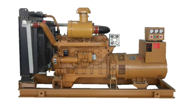 海拉尔上柴250kw大型柴油二手发电机组